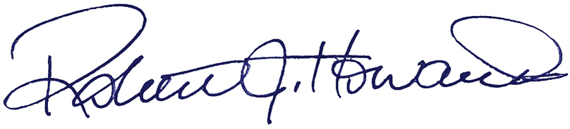 Bob Howard signature