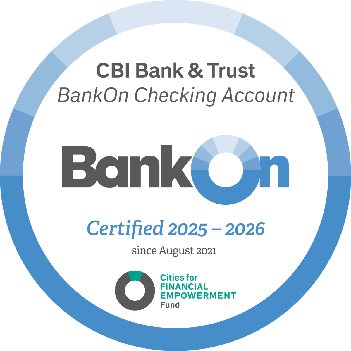 Bank on Badge 2025-2026